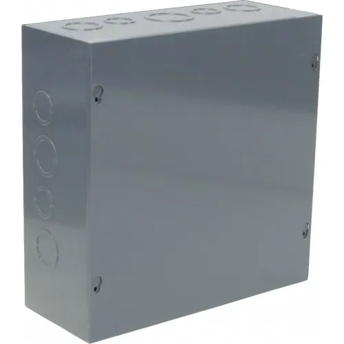 [OR-10106RNK] Outdoor Nema 3R Screw Cover Encl W/O Ko 10X10X6