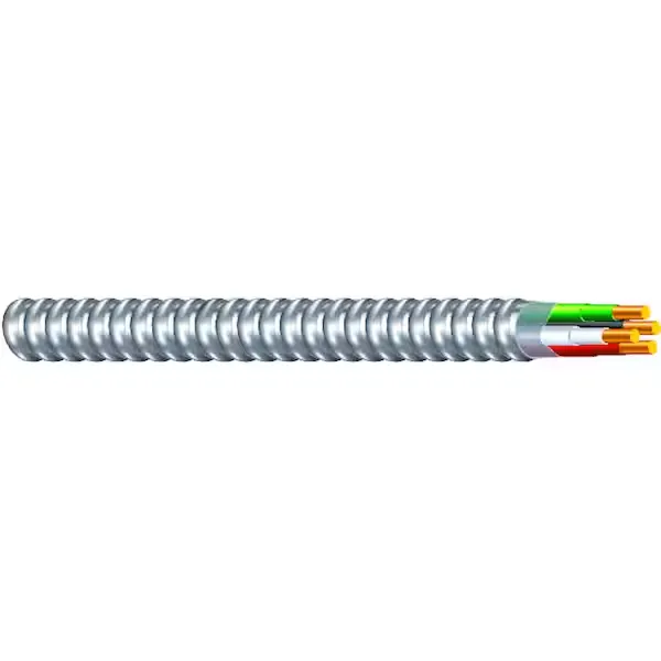 Metal Clad (MC) Cable Al Sheath w/ Cu 10/3