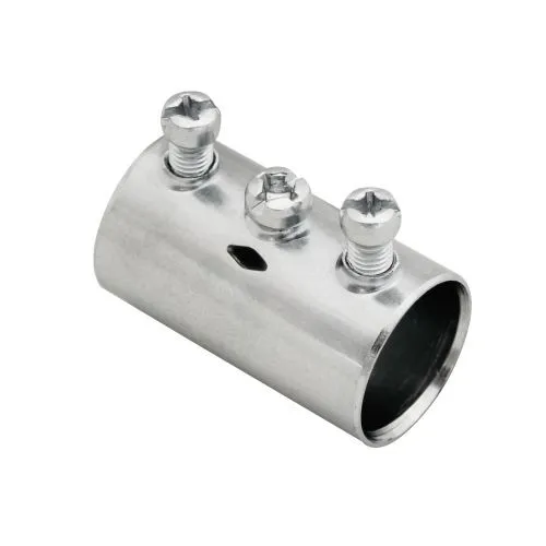 Steel Emt Slip Coupling Set Screw Type, 2"