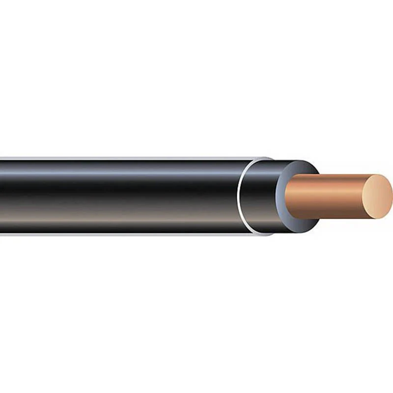 [SW-THHN-10-SOL-BK] THHN Solid Copper #10 - Black